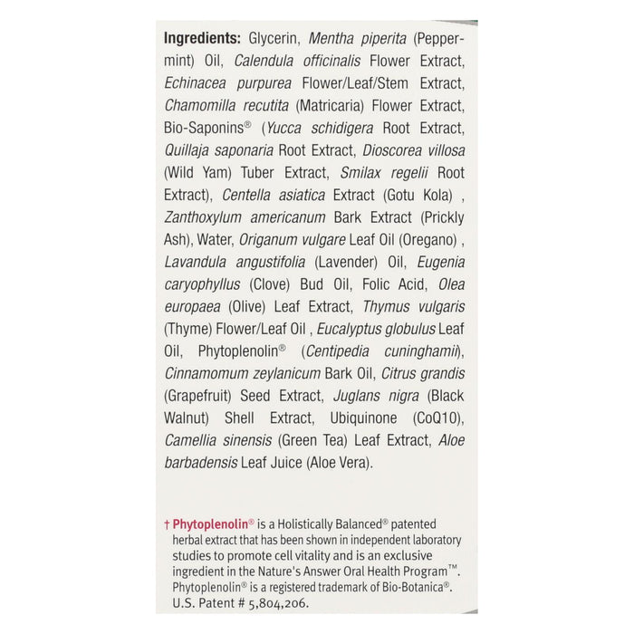 Nature's Answer - Periocleanse Oral Cleansing Concentrate - 4 Fl Oz