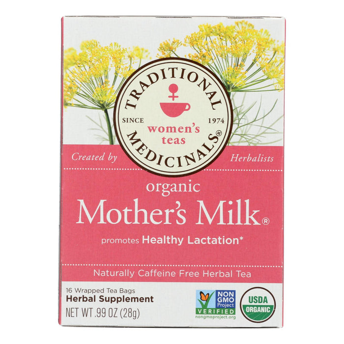 Traditional Medicinals Organic Mother's Milk Tea - Caffeine Free - 16 Bags