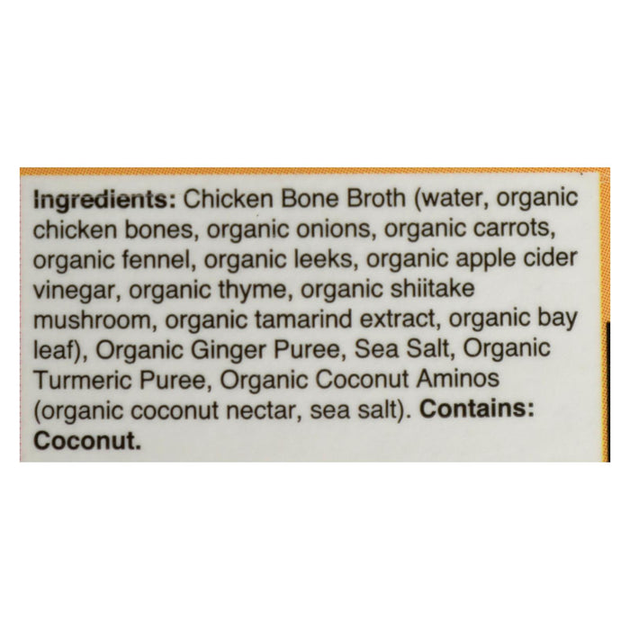 Kettle And Fire - Bone Broth Trmc Ginger Chicken - Case Of 6 - 16.9 Oz