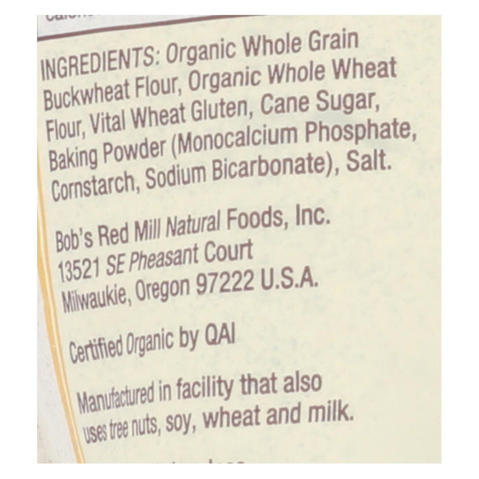 Bob's Red Mill - Pancake-waffle Bckwht - Case Of 4 - 24 Oz